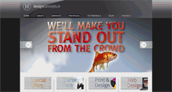 Desktop Screenshot of designconcepts.ie
